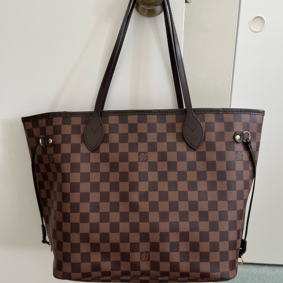 Louis Vuitton Neverfull MM Damier Ebene Tote - Picture 2 of 16